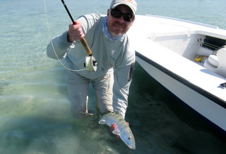 Anglers All Trip Report They caught a bonefish! Photo: Gary Thompson