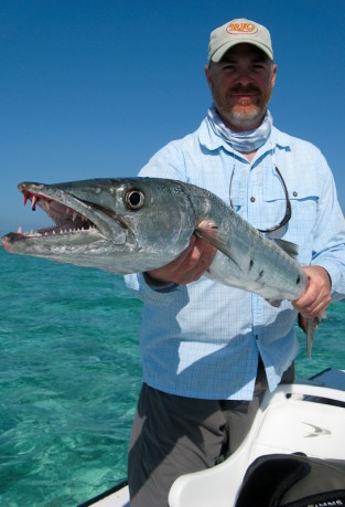 Anglers All Trip Report 'Cudas are fun too. Photo: Gary Thompson