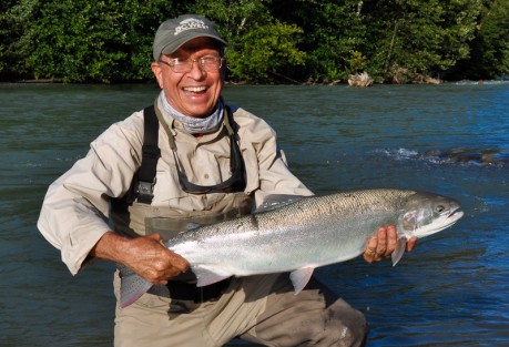 Jerry Arnold Steelhead Sorry she's so colored up. Photo: Alfie King