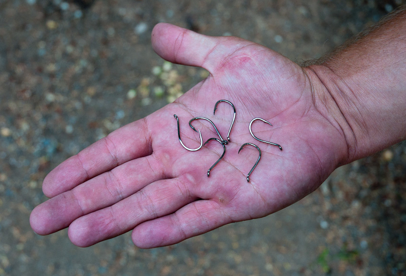 Fishing Hook Sizes. have been fishing hooks