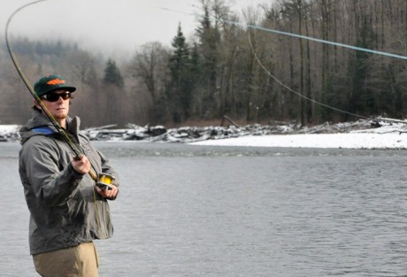 Spey Casting - Setting Up for Sweep Spey Casting - Setting Up for Sweep
