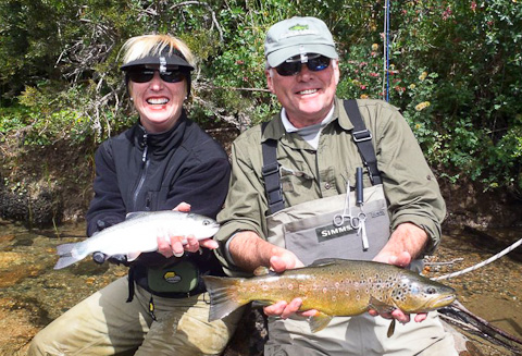 Chile Brown Trout Rainbow Trout Chile Brown Trout Rainbow Trout