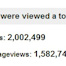 Thumbnail image for Two Million Pageviews